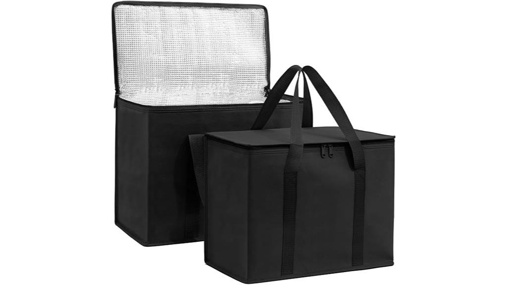 insulated reusable grocery bags