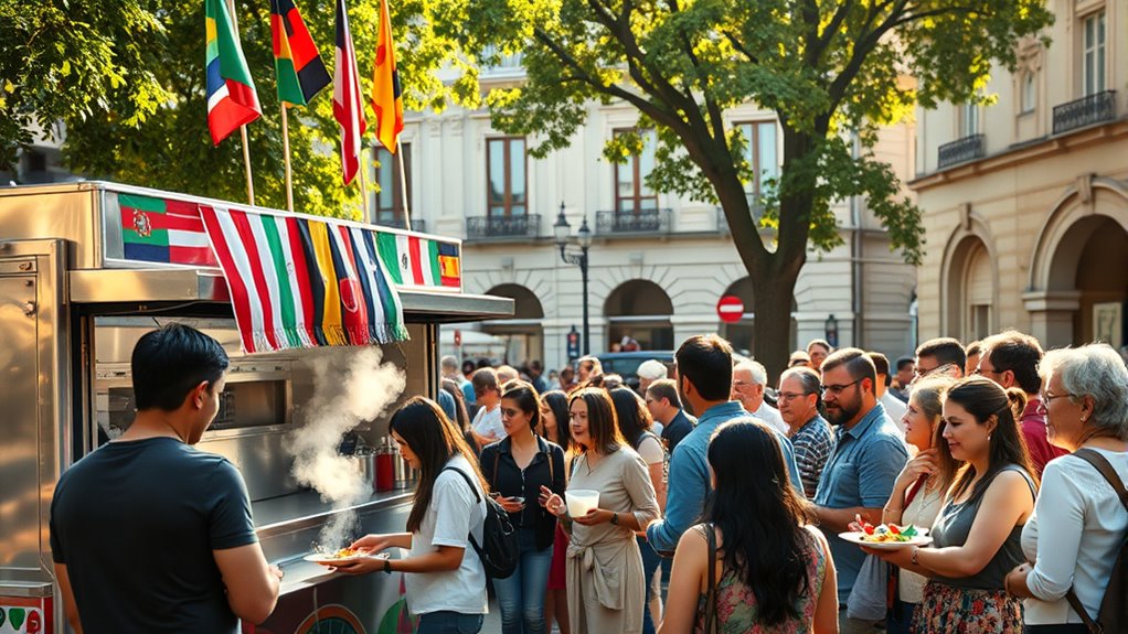 international food truck travel