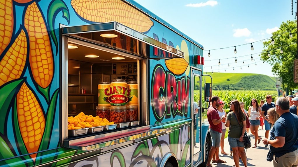 iowa corn influences street food