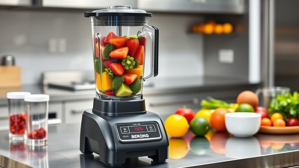 key commercial blender factors