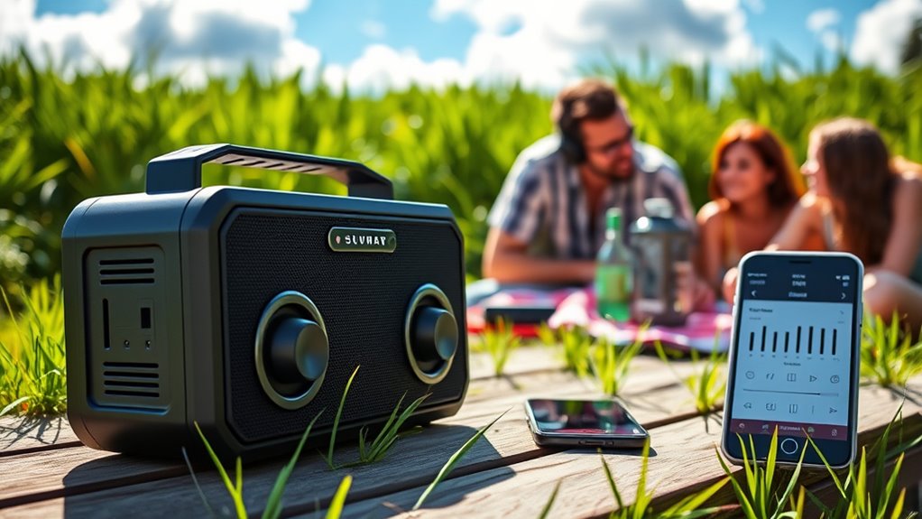 key portable sound system factors