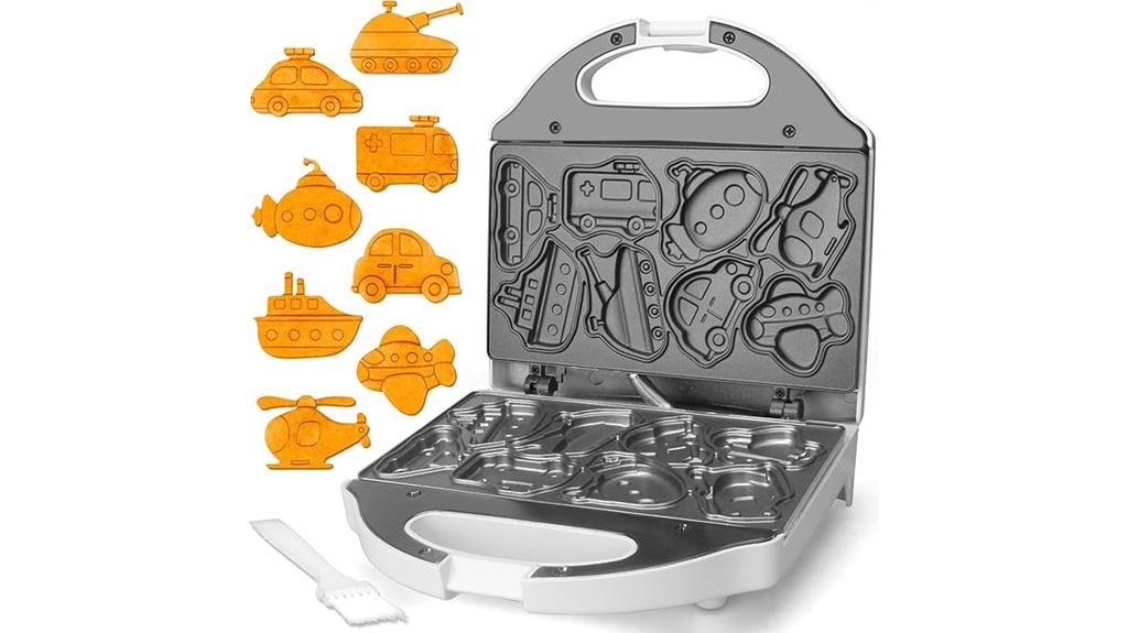 kids car shaped waffle maker
