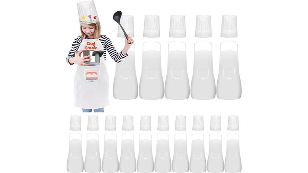 kids cooking costume kit