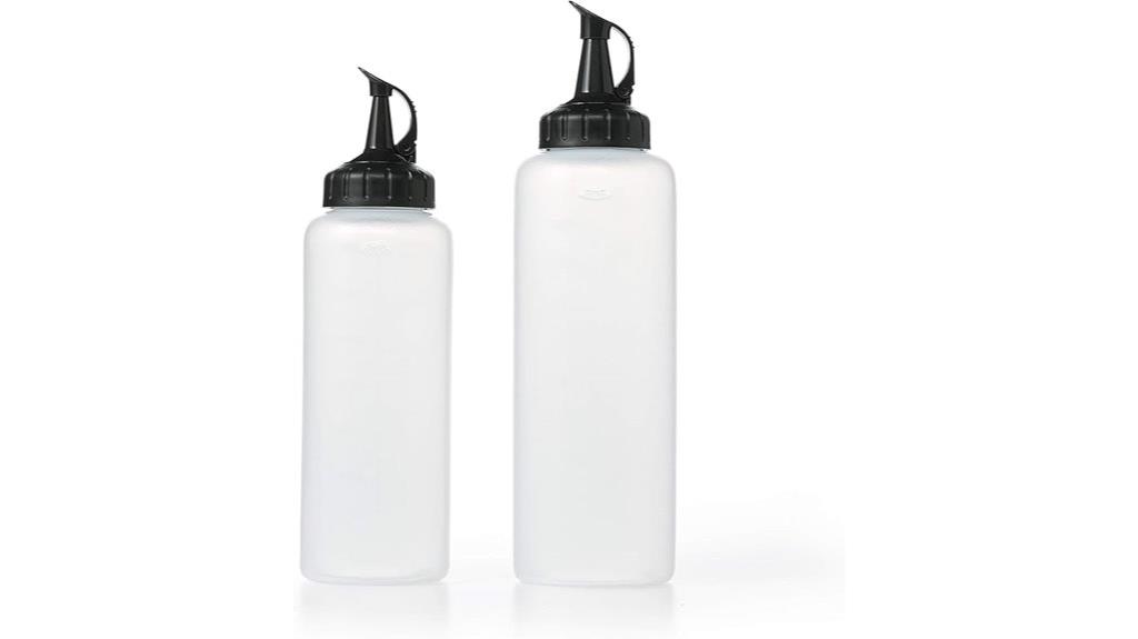 kitchen squeeze bottle set