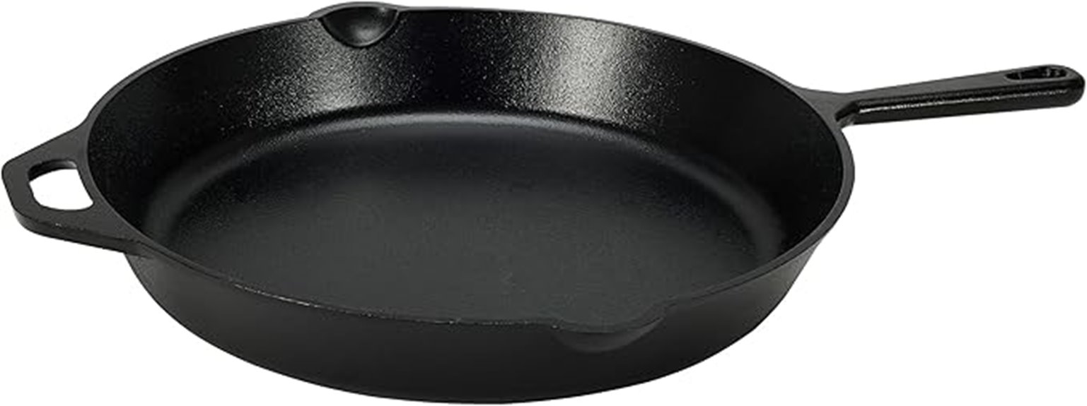 large 15 inch cast iron