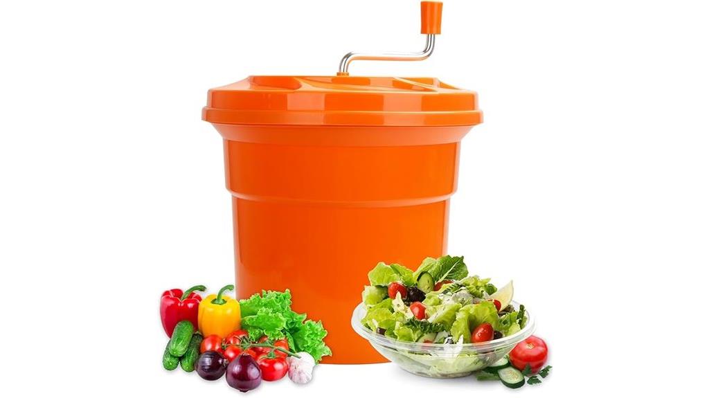 large 5 gallon salad spinner