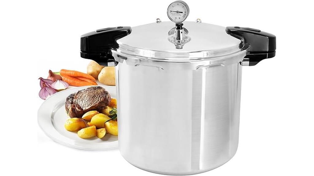 large aluminum stovetop cooker