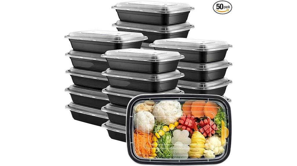 large bpa free meal containers