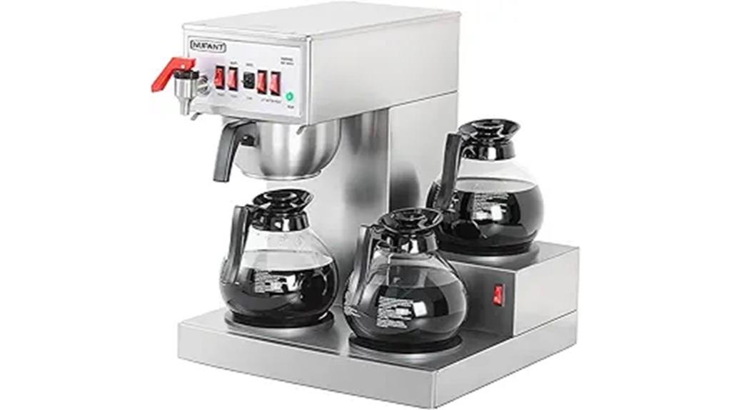 large capacity coffee machine