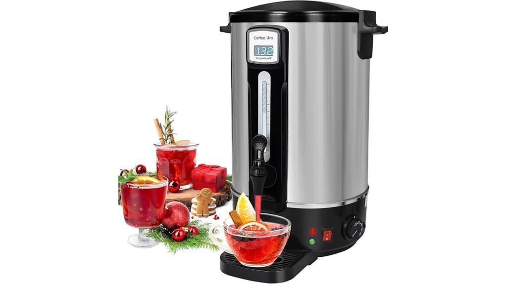 large capacity coffee urn