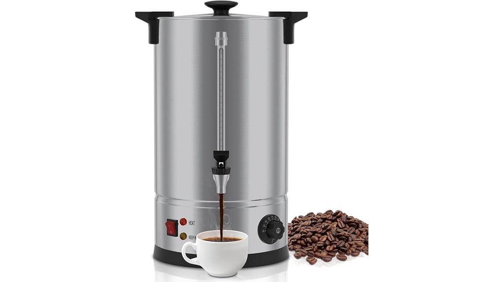 large capacity commercial coffee urn