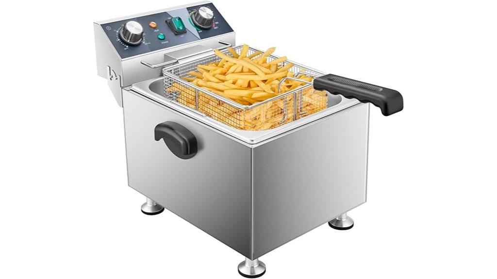 large capacity electric fryer