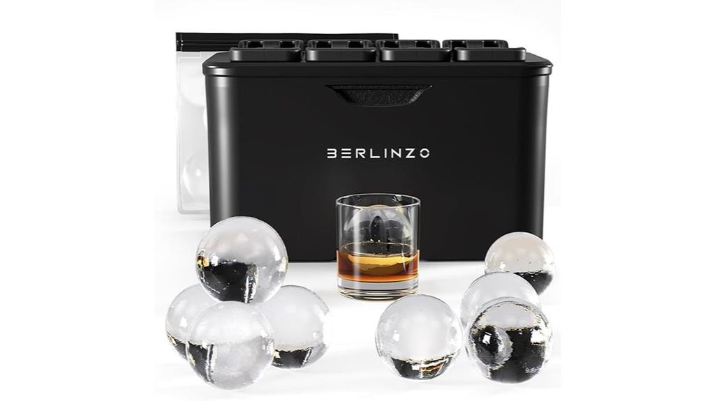 large clear ice molds