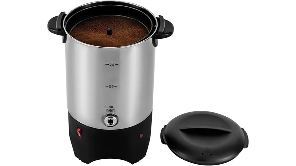 large commercial coffee urn