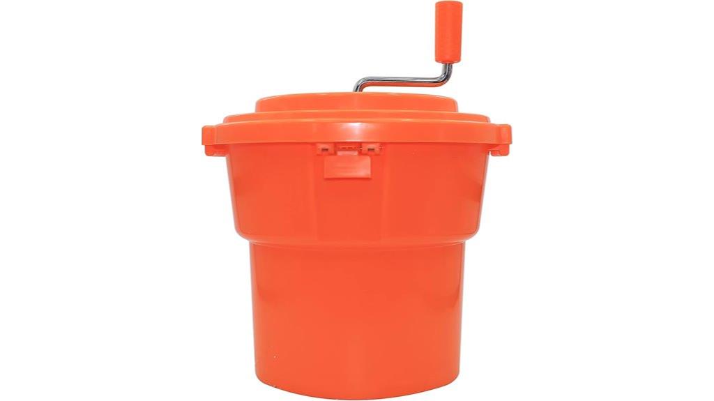 large commercial salad spinner