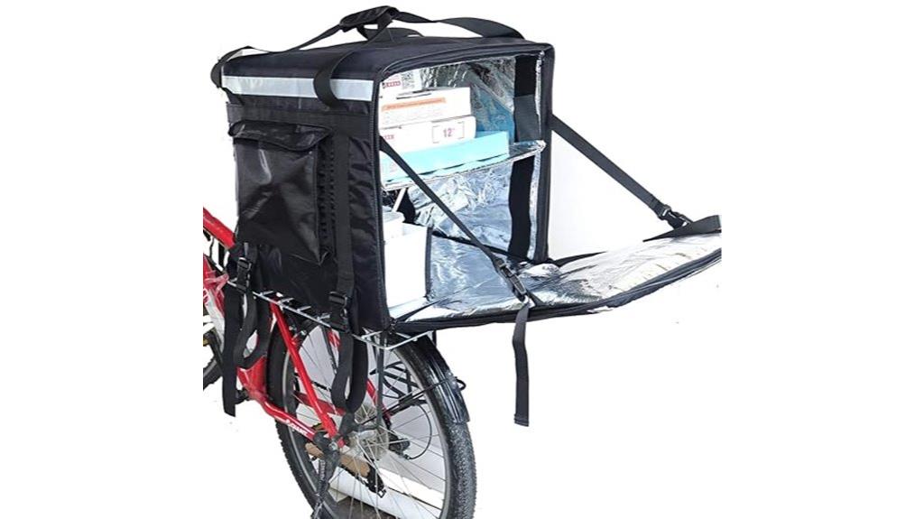 large insulated pizza bag