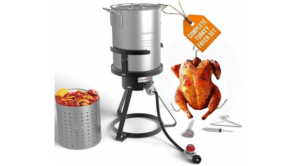 large outdoor turkey fryer