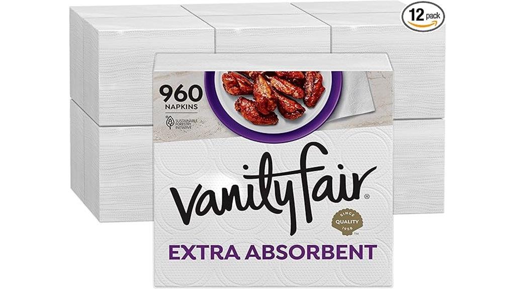large pack of napkins