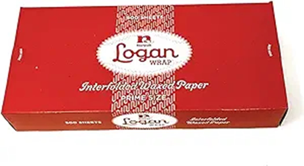large pack of wax paper