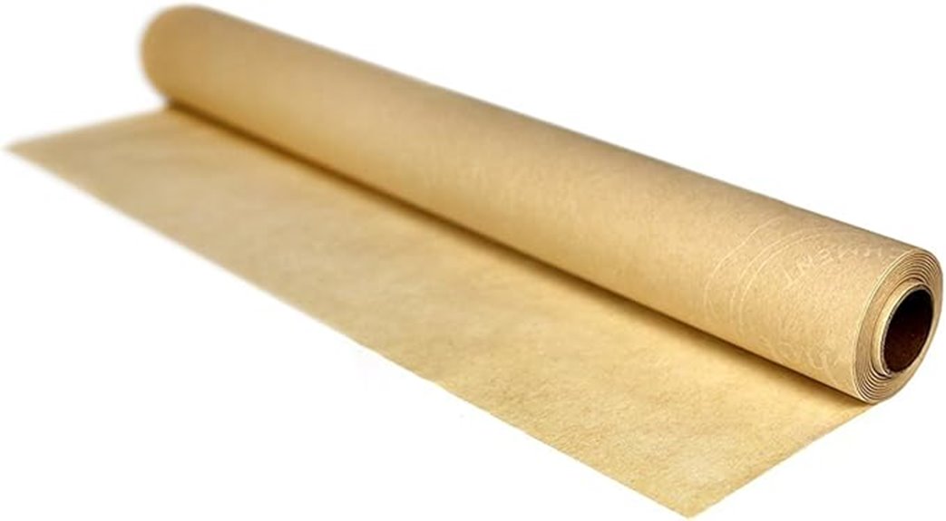 large parchment paper roll
