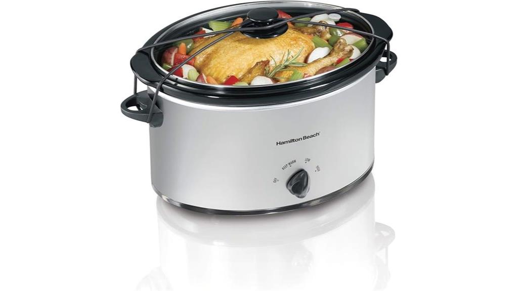 large portable slow cooker