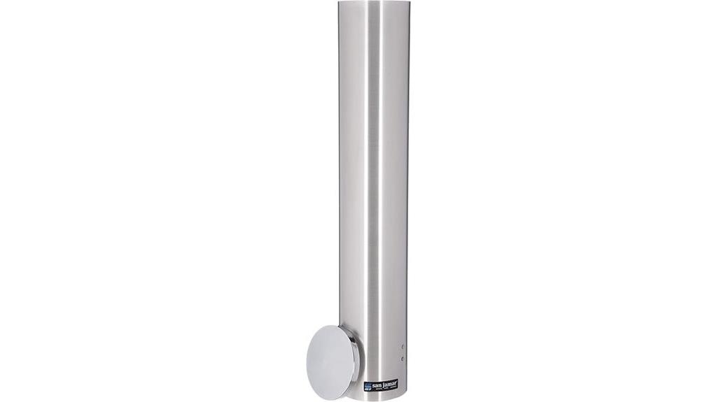 large pull type cup dispenser