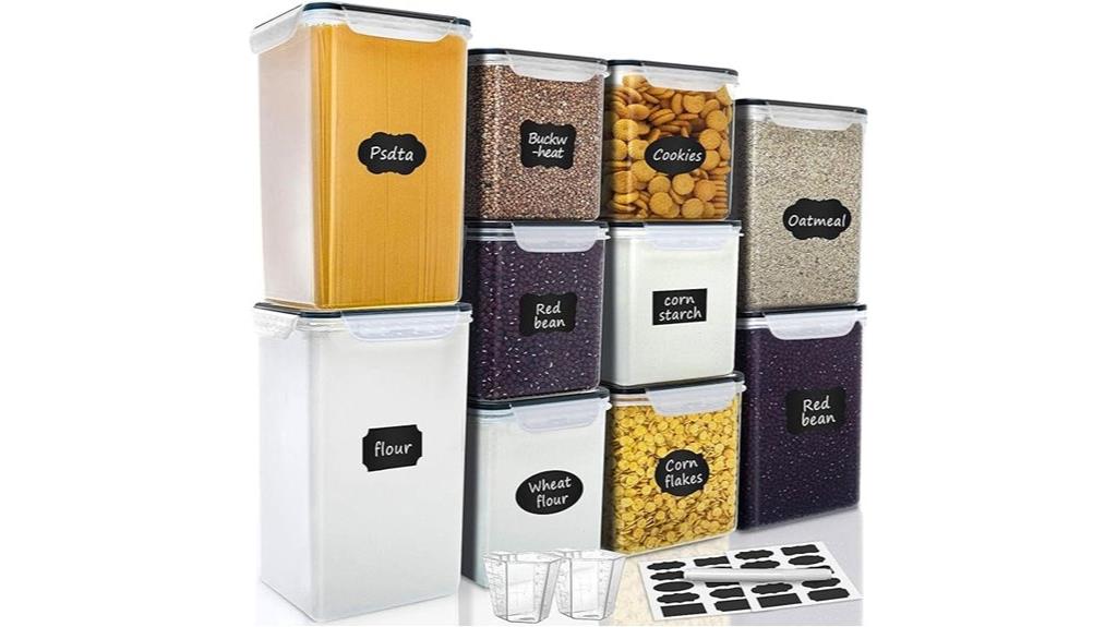 large tall food storage
