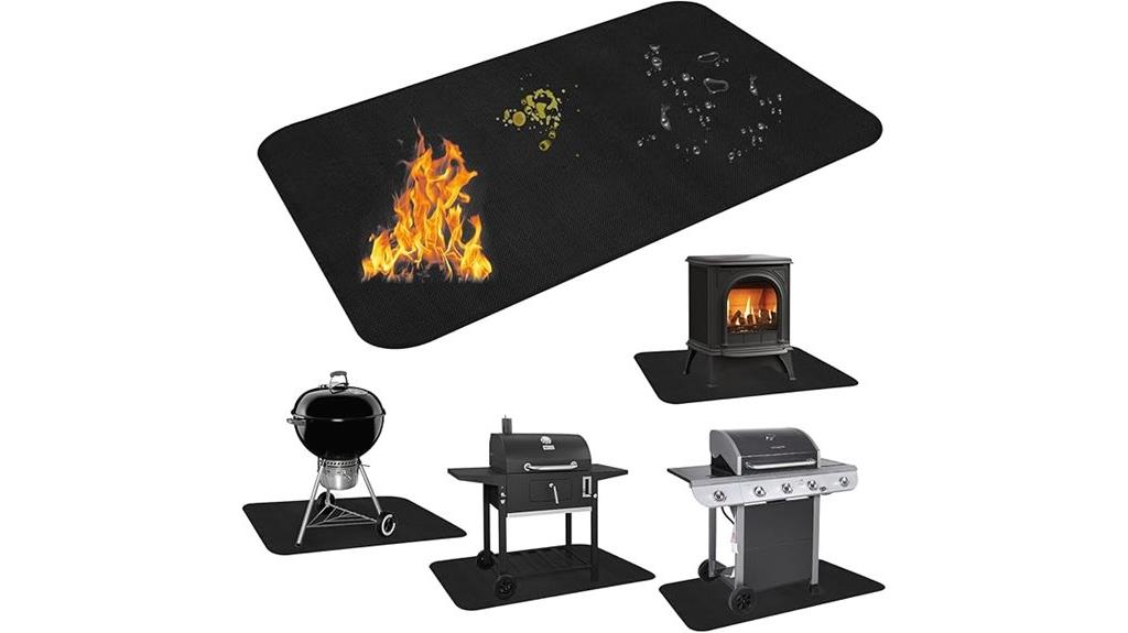 large waterproof grill mat