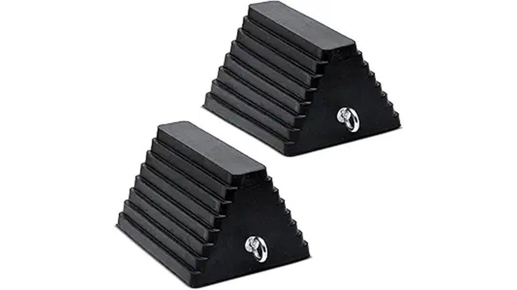 large wheel chock set