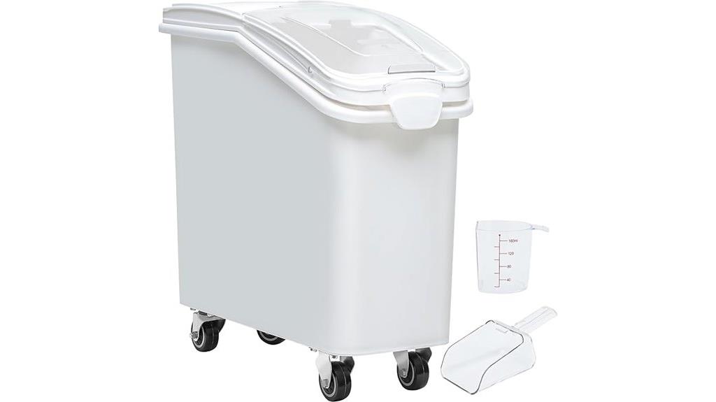 large wheeled storage container