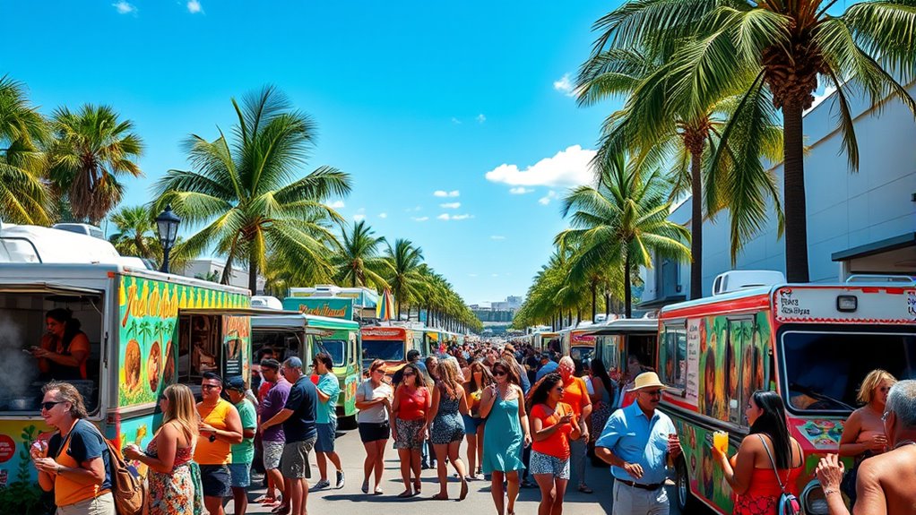 latin caribbean food trucks