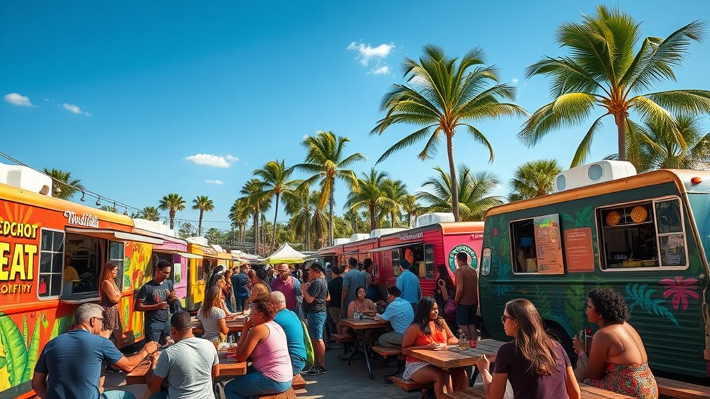 latin caribbean food trucks
