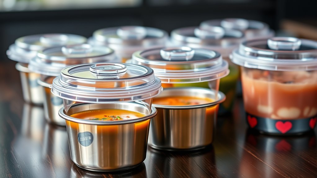 leak proof takeaway container selection