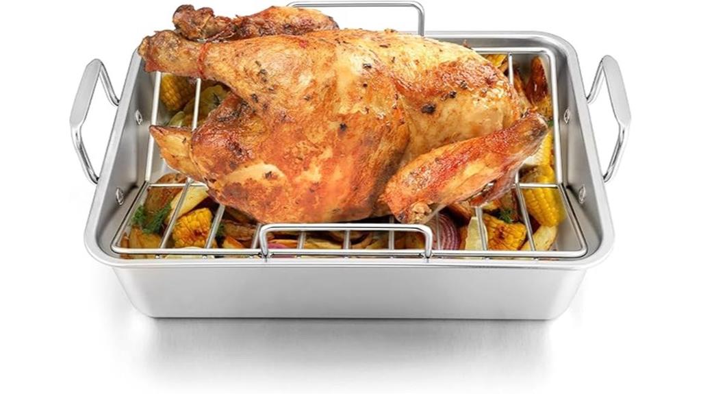 liany 14 inch roasting pan