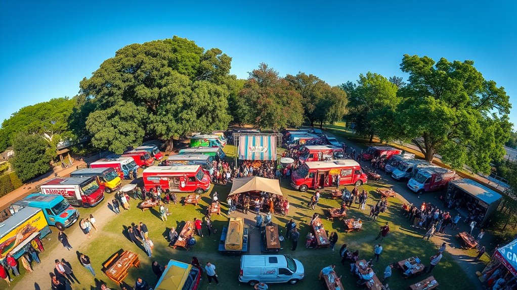 local food truck gatherings