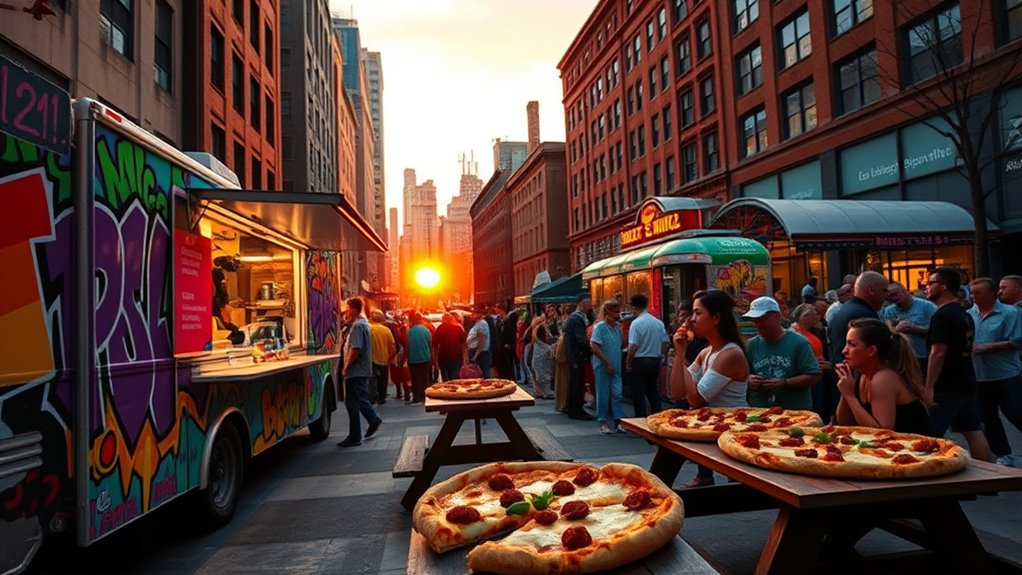 local thick crust pizza trucks