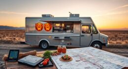 long distance food truck planning