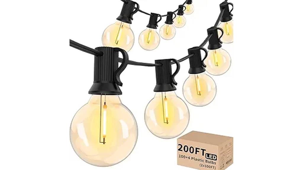 long outdoor led string