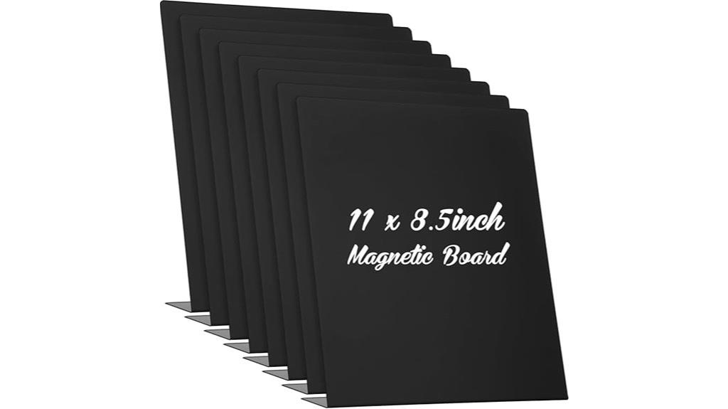 magnetic bulletin board set