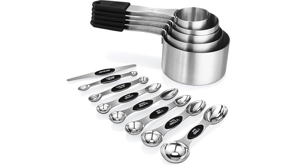 magnetic kitchen measuring set