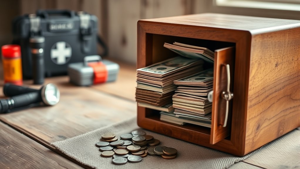 maintain accessible emergency savings