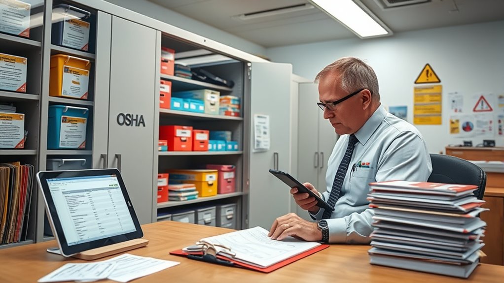 maintain accurate osha records