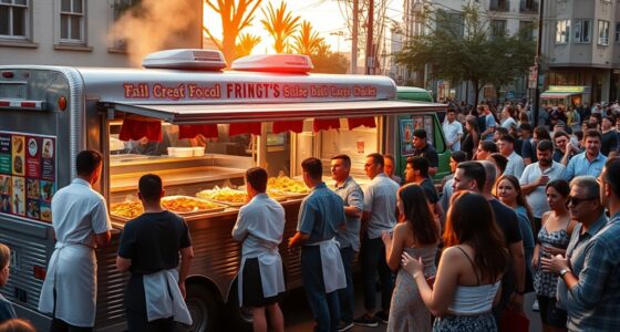 manage food truck peak hours