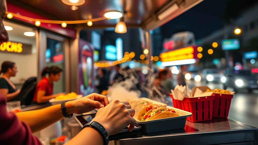 managing food truck orders
