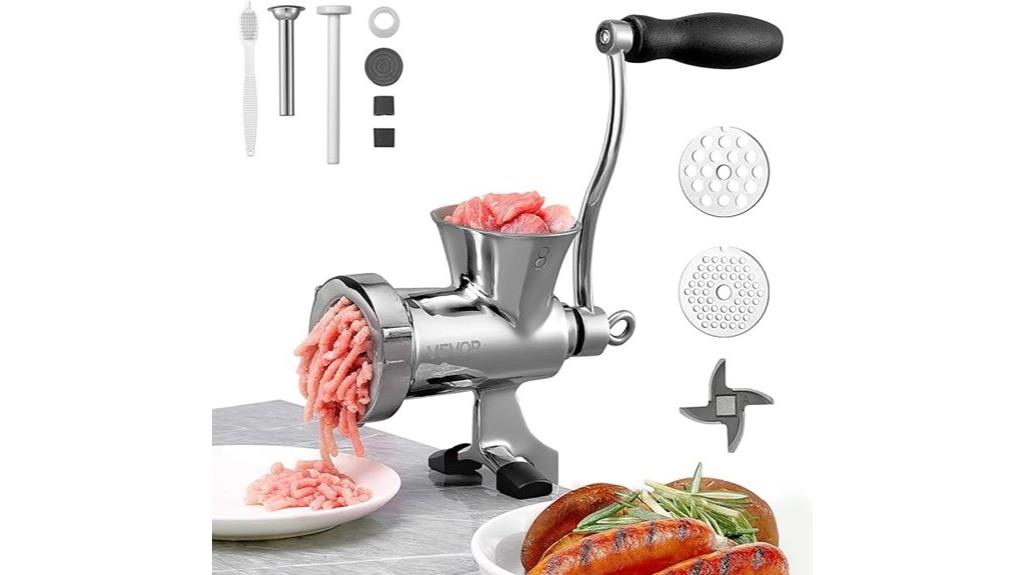 manual meat grinder clamp