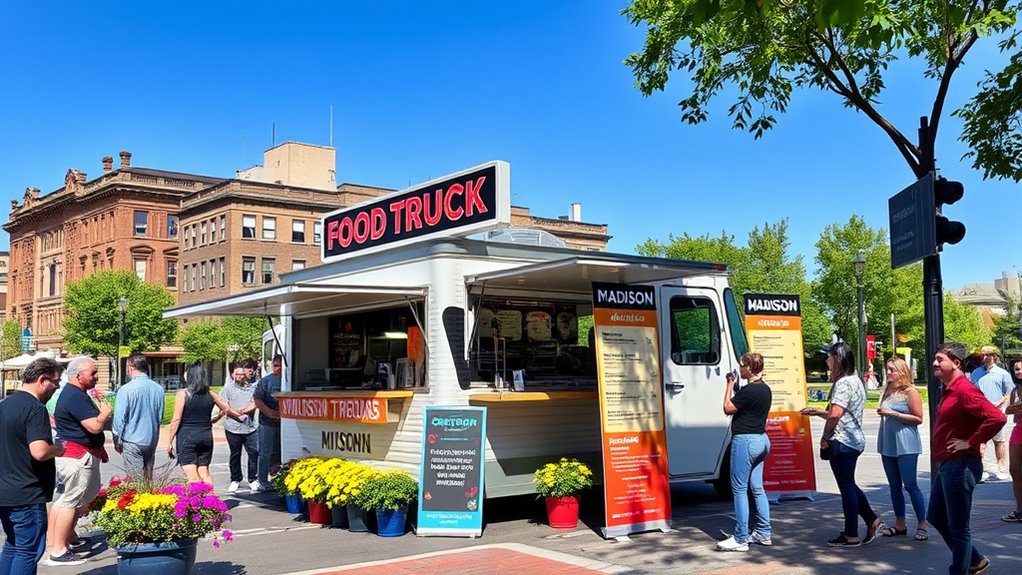 maximize food truck visibility
