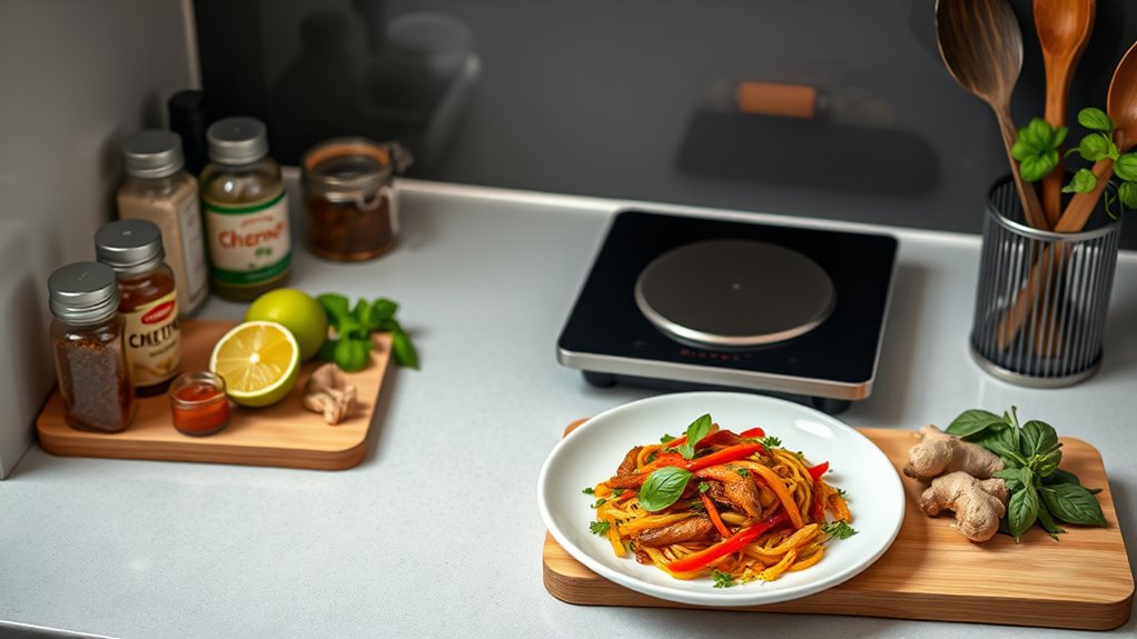 maximize small kitchen creativity