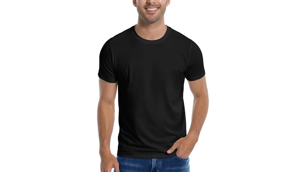 men s bamboo viscose t shirt
