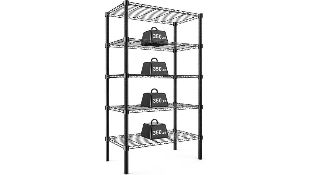 metal wire shelf organizer