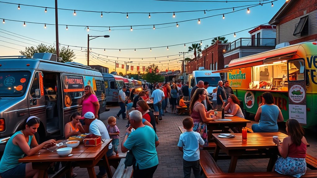 midwestern evansville food trucks